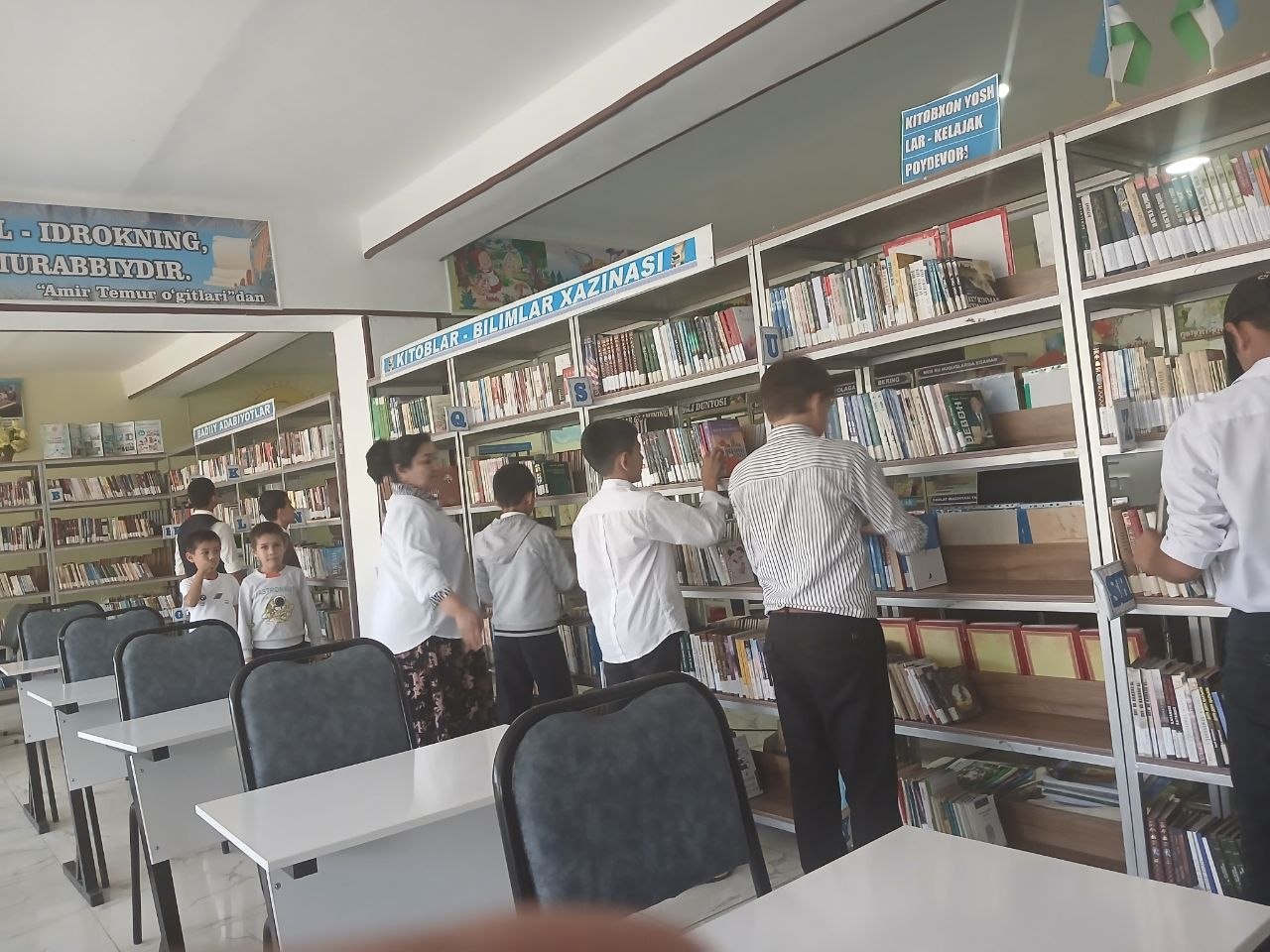 “Sirli kutubxonaga sayohat “